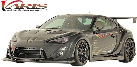 【M's】バリス トヨタ 86 ハチロク (ZN6) VARIS リアフェンダー用 エアシュラウド CARBON製 カーボン TOYOTA エアロ VATO-071_画像4