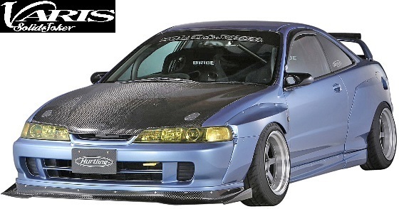 【M's】HONDA Integra type-R DC2 (1995y-2001y) VARIS Solid Joker サイドスカート 左右 HA-H004 FRP製 バリス ソリッドジョーカー_画像2