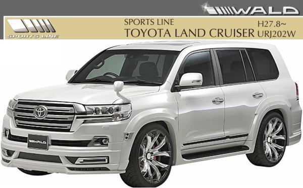 【M's】TOYOTA ランクル 200 後期（H27.8-）URJ202W WALD SPORTS LINE リアゲートスポイラー 未塗装_画像6