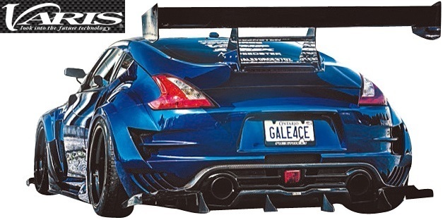 【M's】ニッサン Z34 フェアレディZ 370Z (2008y-) VARIS 神風Z クーリングボンネット Ver.2 FRP製 バリス エアロ VBNI-125 VBNI125_画像6