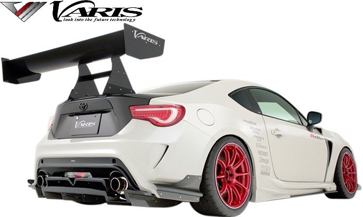 【M’s】 86 ZN6 BRZ ZC6 後期 (2016y-2021y) VARIS ARISING-II 専用 レーシングスワン GTウイング (1500mm) カーボン バリス VATO-111_画像7