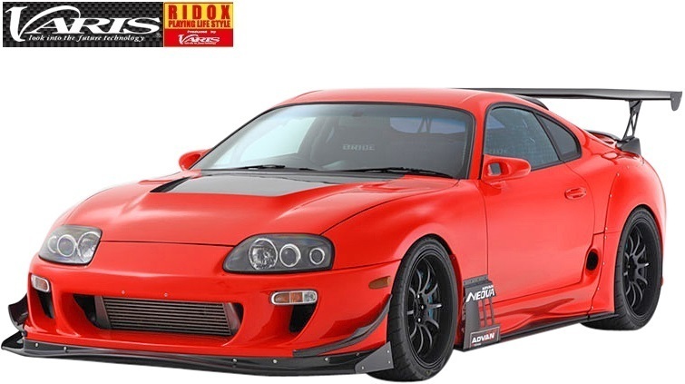 【M’s】トヨタ スープラ JZA80 (1993y-2002y) VARIS RIDOX フロントフェンダーパネル 左右 CARBON バリス リドックス エアロ RDTO-013_画像3