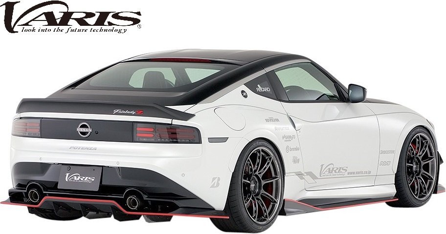 【M’s】 日産 RZ34 フェアレディZ 後期 (2022y-) VARIS ハイパーカナード 左右 カーボン バリス ヴァリス エアロ パーツ セット VANI-352_画像10