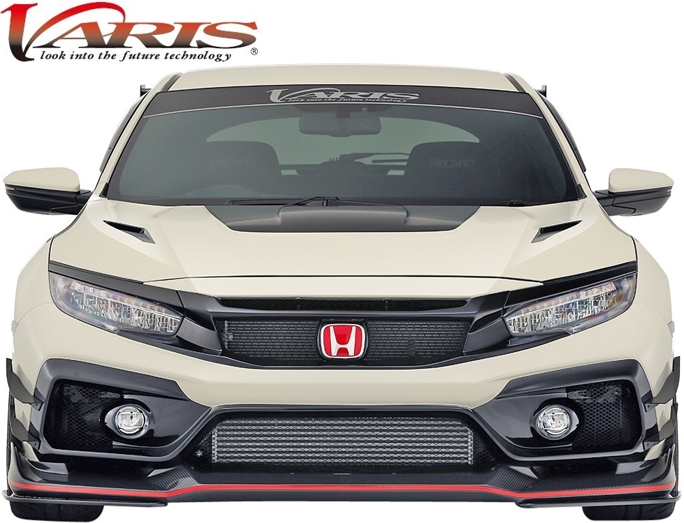 【M's】HONDA FK8 CIVIC TYPE-R (2017.9-) VARIS ARISING-II リヤディフューザー CARBON カーボン バリス エアロ VAHO-016C_画像10