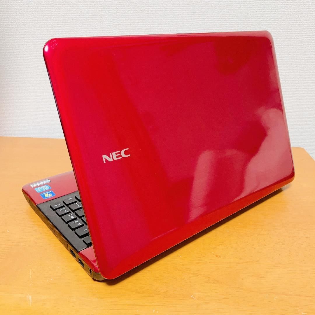 【おしゃれPC】NEC ノートパソコン SSDとメモリ大容量 サクサク動作