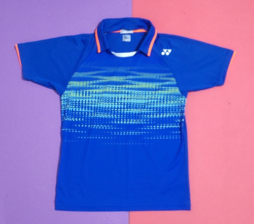 Игровая рубашка Yonex Men's Me Size Cool Cool воротник съемный теннисный теннисный настольный теннис