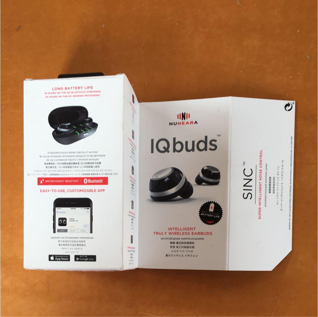 IQbuds使用藍牙全無線耳機 原文:IQbuds（アイキューバッズ）中古 　Bluetoothフルワイヤレスイヤホン
