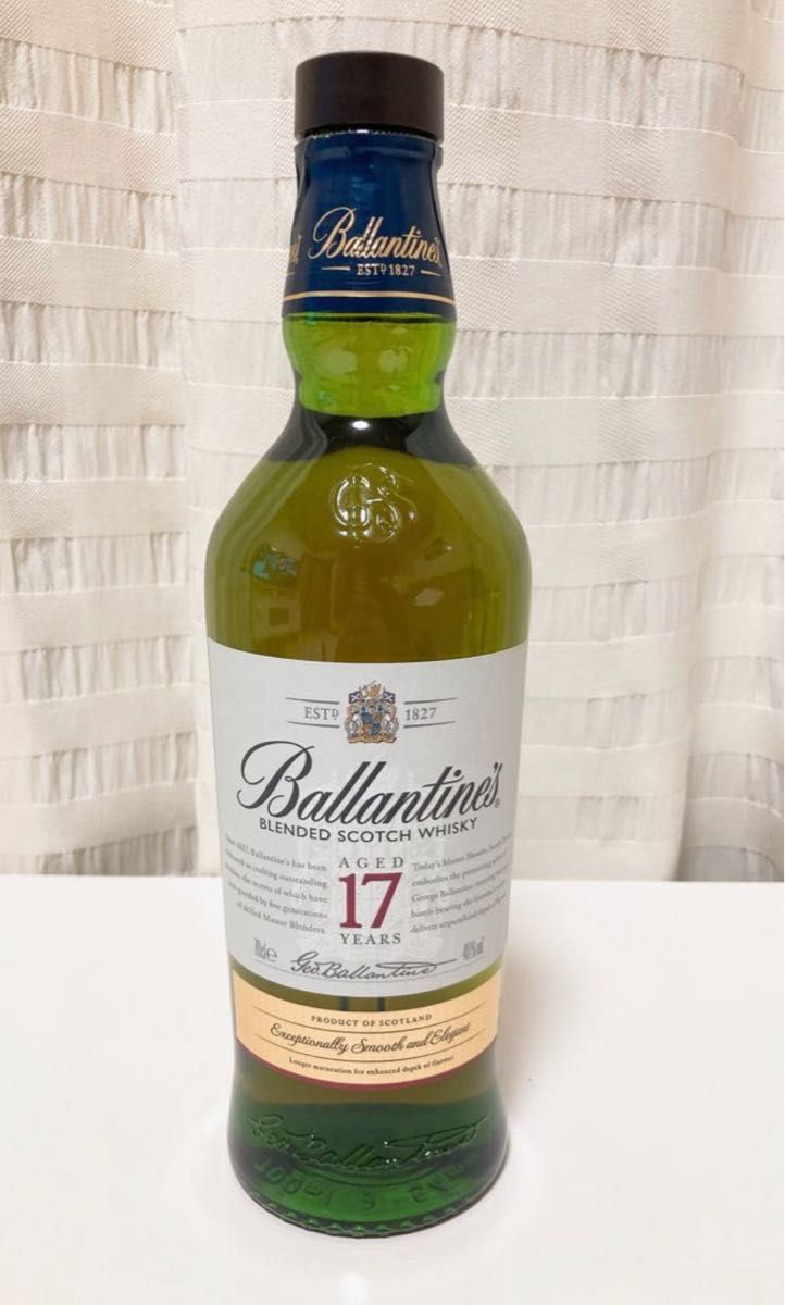 ブレンデッドスコッチ バランタイン 17年  正規品 『空瓶扱い』