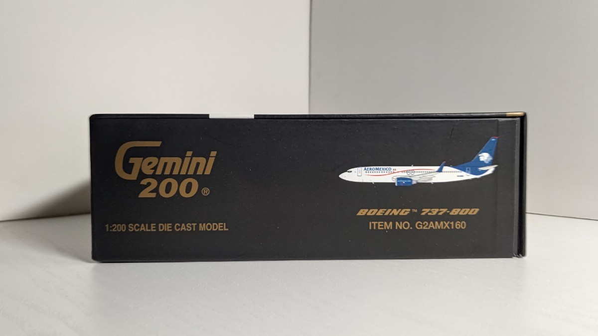 1/200 Gemini200 / AEROMEXICO アエロメヒコ航空 BOEING 737-800 旅客機_画像2