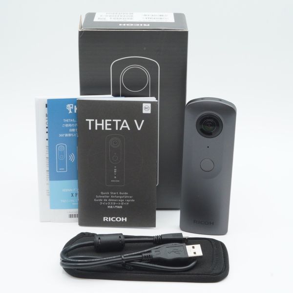 新品級】RICOH THETA V #431-