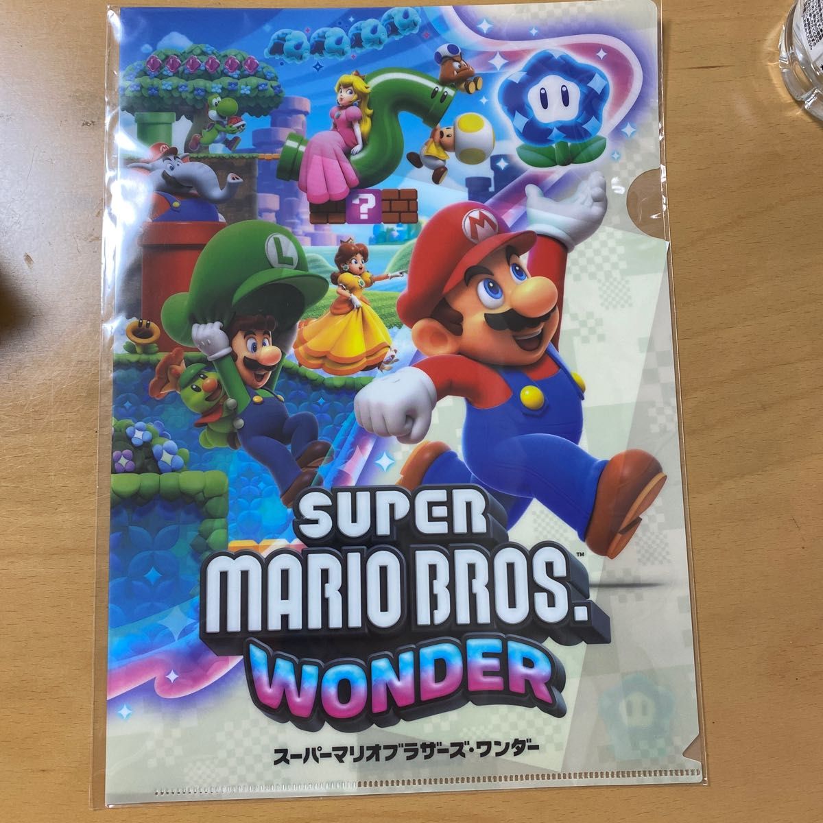 クリアファイル マリオピカチュウ&ルイージピカチュウ A4クリア クリアファイル マリオピカチュウ&ルイージピカチュウ A4クリア
