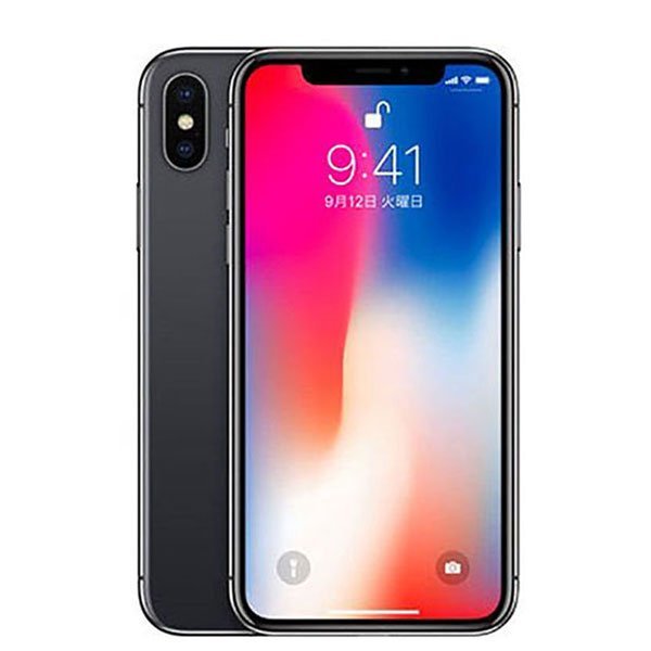 美品】iPhone X 256GB スペースグレイ SIMロック解除済-