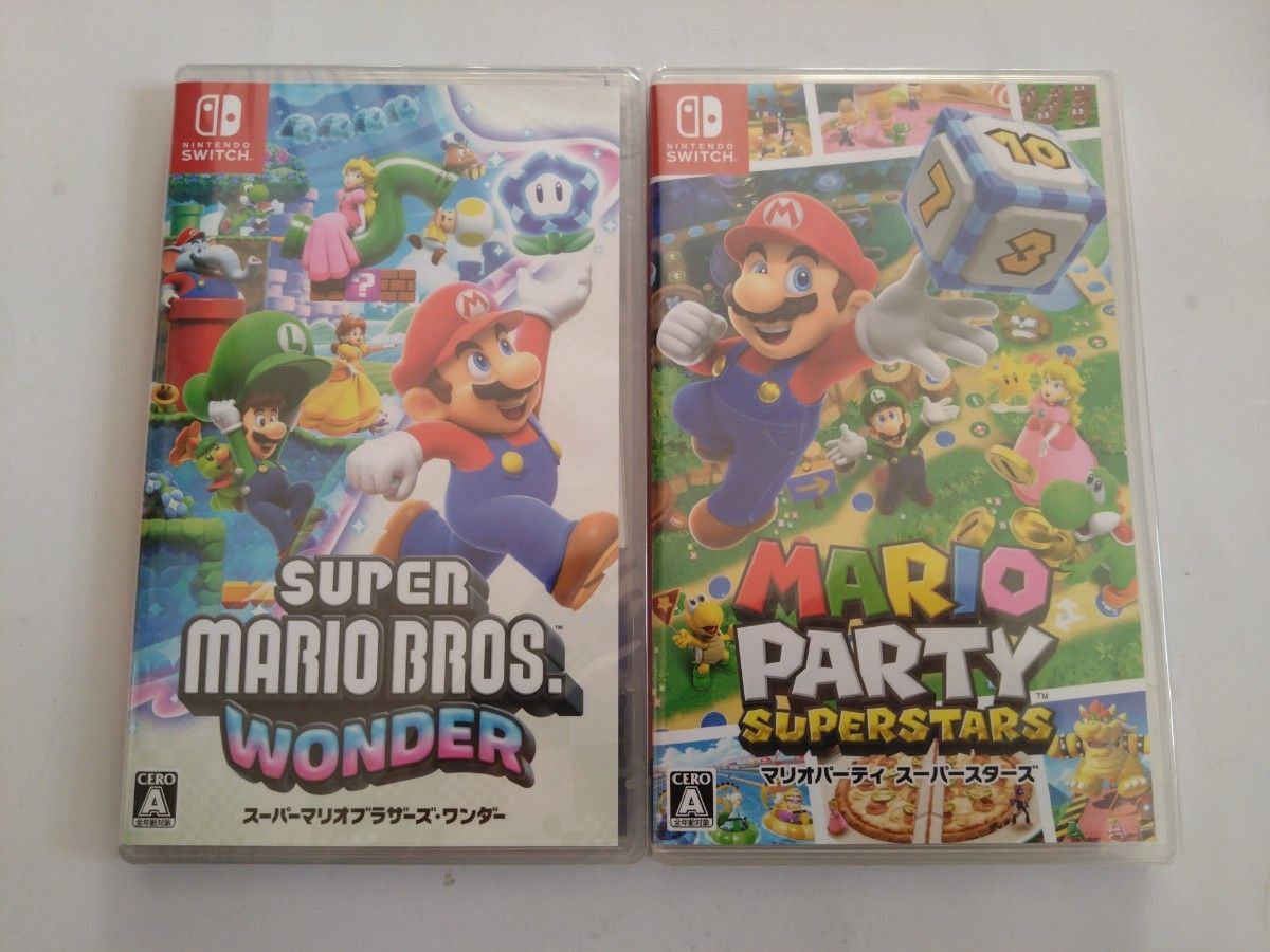 Nintendo Switchスーパーマリオブラザーズ・ワンダー＆マリオパーティ スーパースターズ