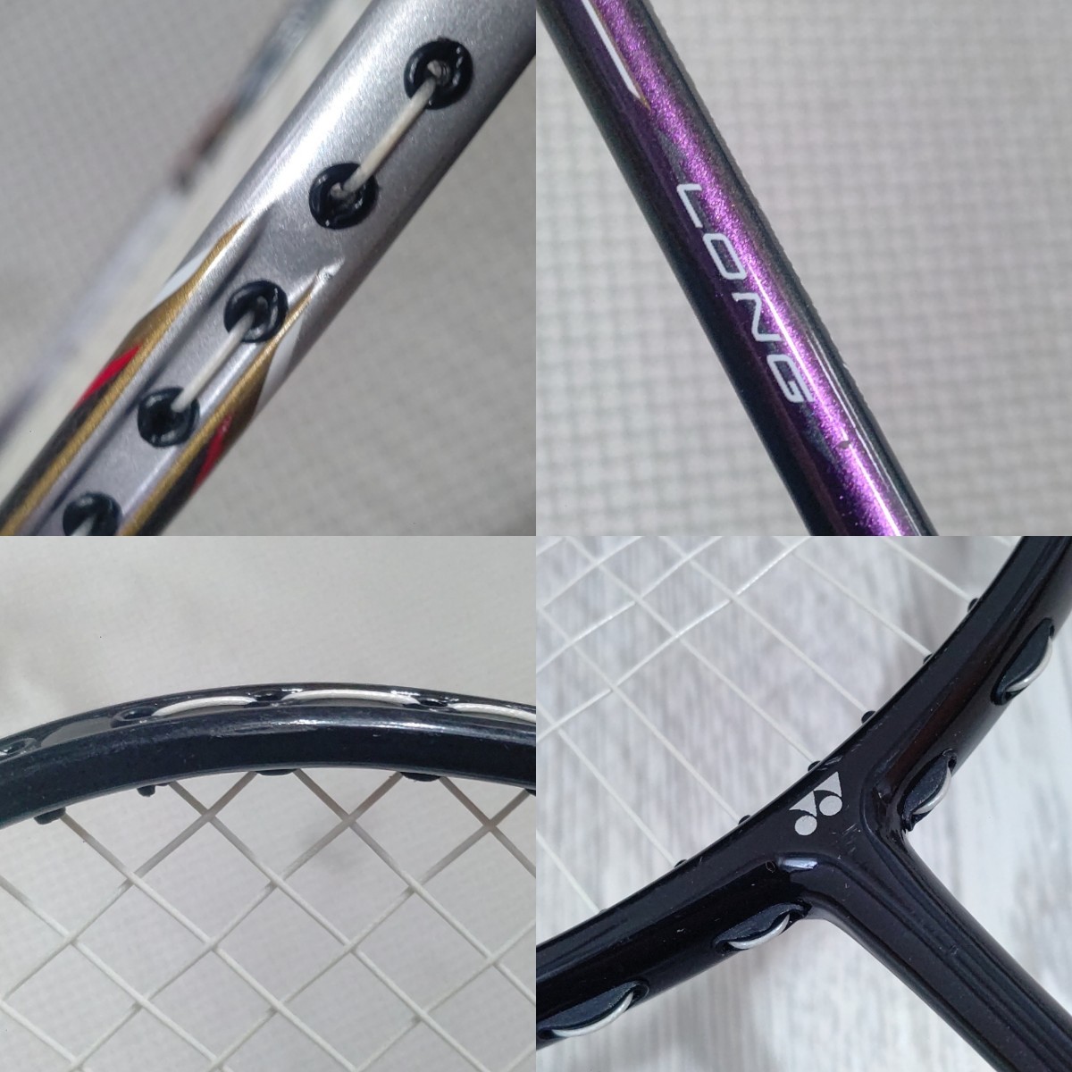 希少 YONEX Ti10 titanium mesh LONG ロング バドミントン 希少 YONEX Ti10 titanium mesh LONG ロング バドミントン