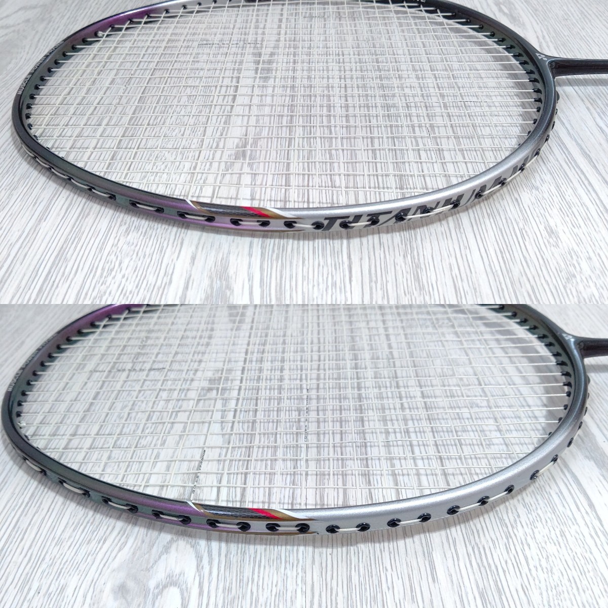 希少 YONEX Ti10 titanium mesh LONG ロング バドミントン 希少 YONEX Ti10 titanium mesh LONG ロング バドミントン
