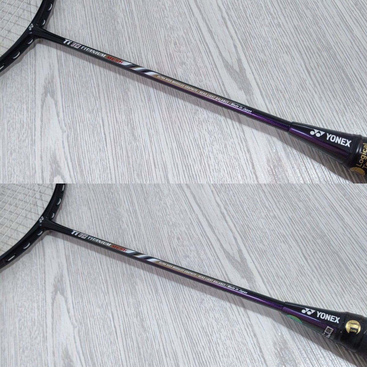 希少 YONEX Ti10 titanium mesh LONG ロング バドミントン 希少 YONEX Ti10 titanium mesh LONG ロング バドミントン