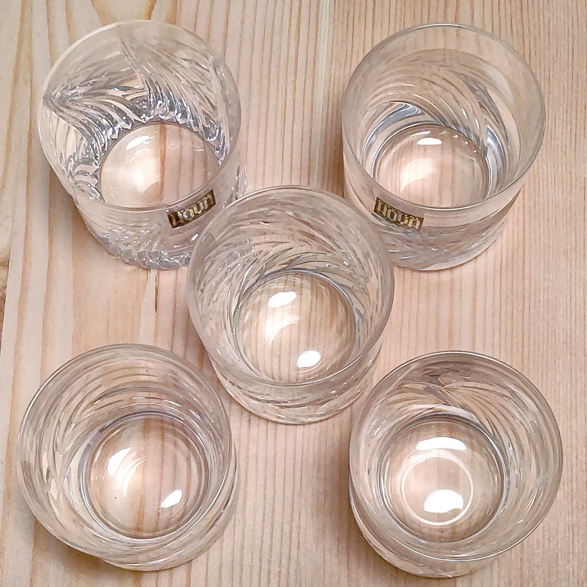 HOYA CRYSTAL ホヤ クリスタル HOYA ショットグラス 5客セット HOYA CRYSTAL ホヤ クリスタル HOYA ショットグラス 5客セット