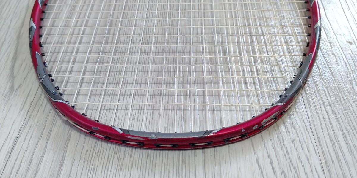 GOSEN Gosen GRAVITAS 1.6Aglabitas1.6A badminton racket red / red used free shipping prompt decision 