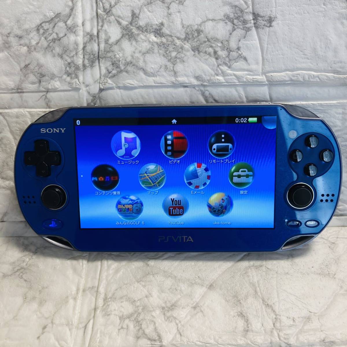 PS Vita PlayStation Vita 【美品動作良好】PCH-1000 SONY メモリー