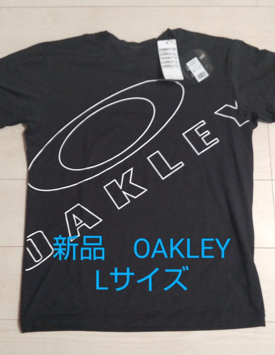 OAKLEY 新品 オークリー半袖Tシャツ Lサイズブラック｜PayPayフリマ