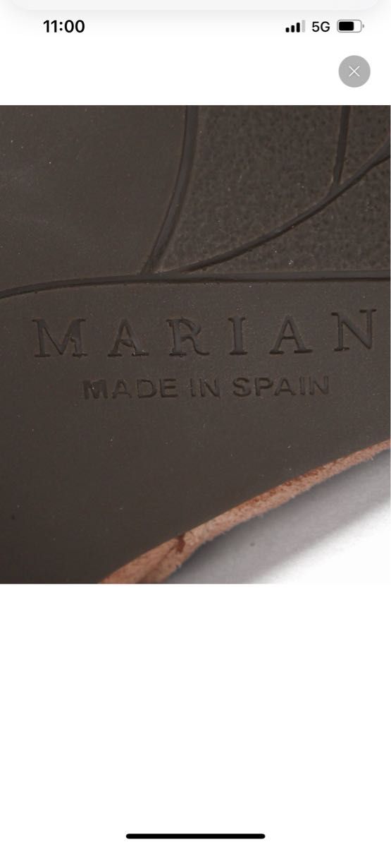 【SALE】新品！　スピックアンドスパン購入　MARIAN ブーツ