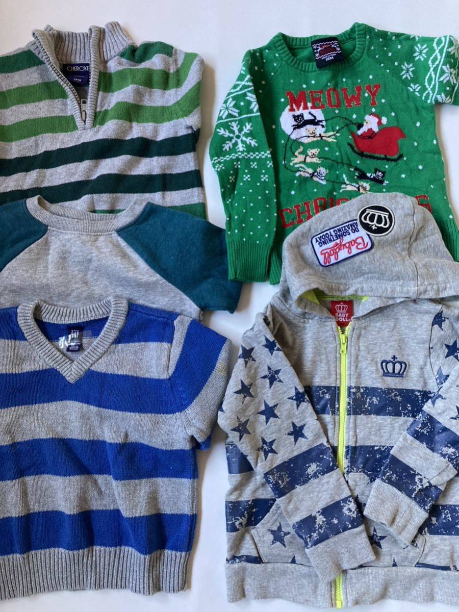 キッズ　セット売り　サイズ80 男の子　GAP BABY DOLL carter's ミキハウス　コムサ　wrangler 箱サイズ100_画像4