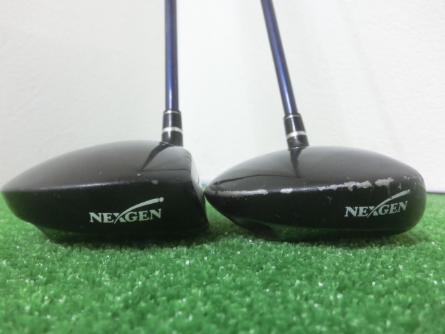 ♪NEXGEN ネクスジェン NF001 3W/5W フェアウェイウッド 2点セット 15/18° /純正 シャフト NS001-F FLEX-R H1539♪_画像2