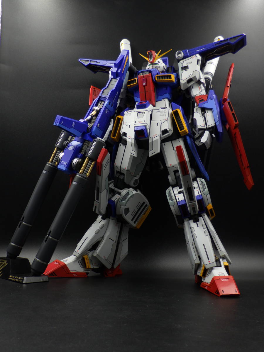 1/60 ZZ ガンダム 改修塗装済完成品　（検索 ダブルゼータ 1/100 1/144 PG MG HGUC_画像3