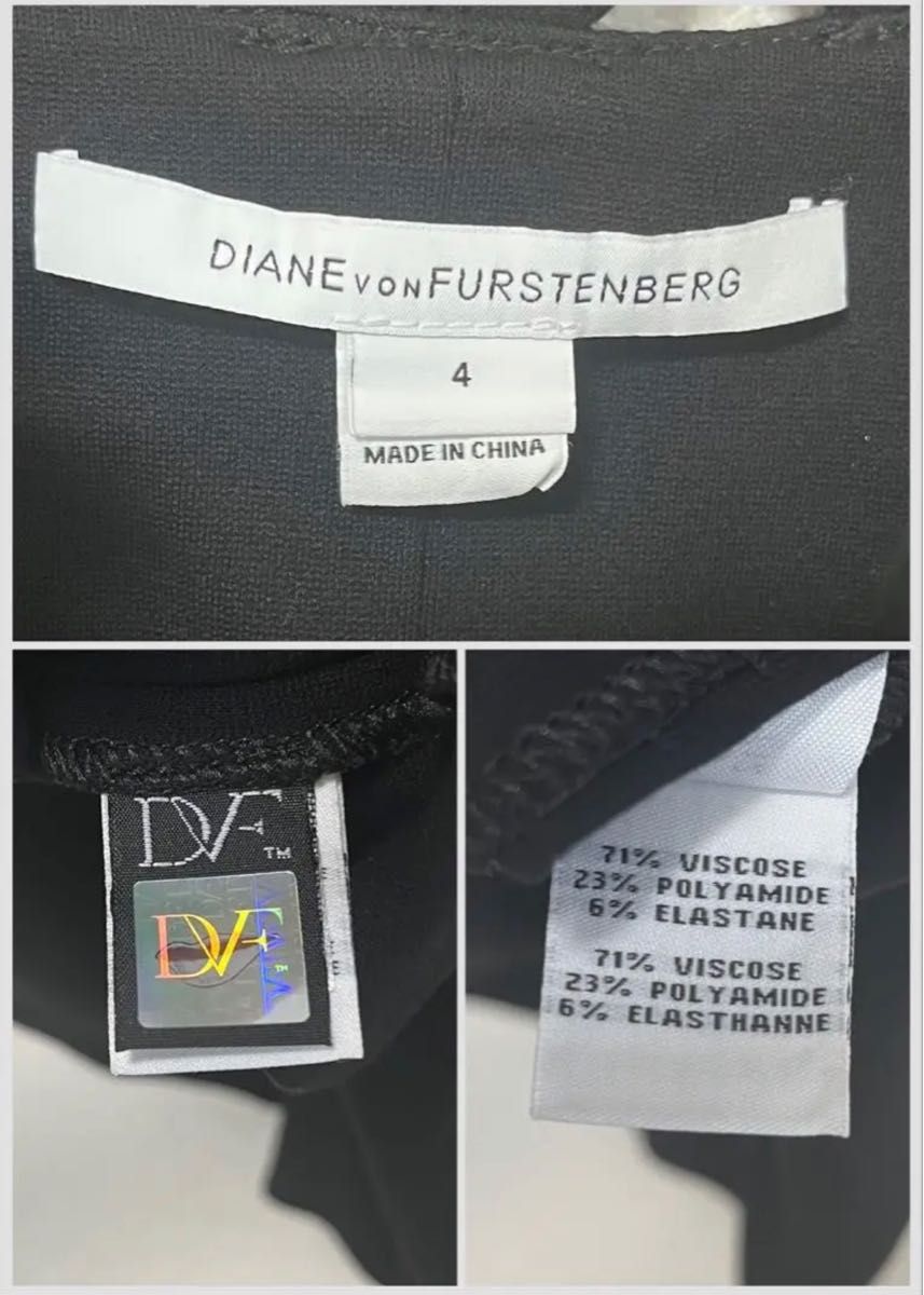 DIANE von FURSTENBERG タイトミニ　ハイストレッチ　ドレス