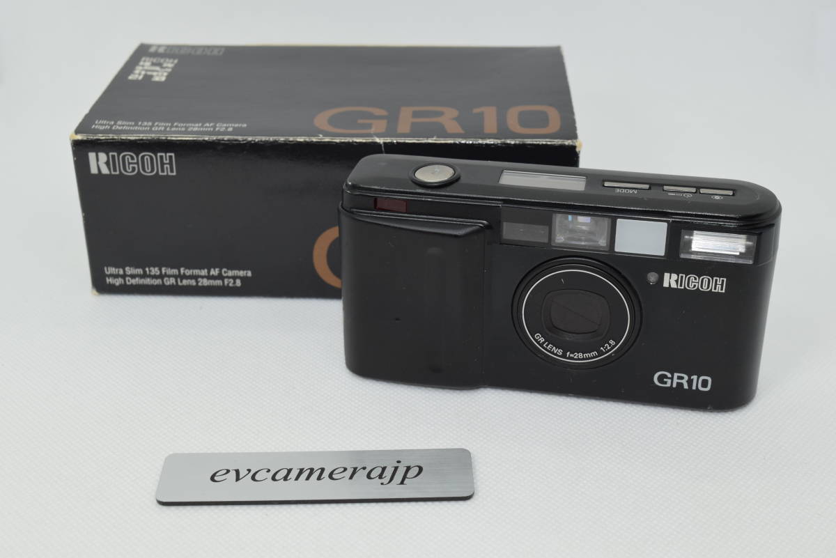 Ricoh GR10 Black 28mm F2.8 Point & Shoot 35mm Film Camera JAPAN [美品] #759A