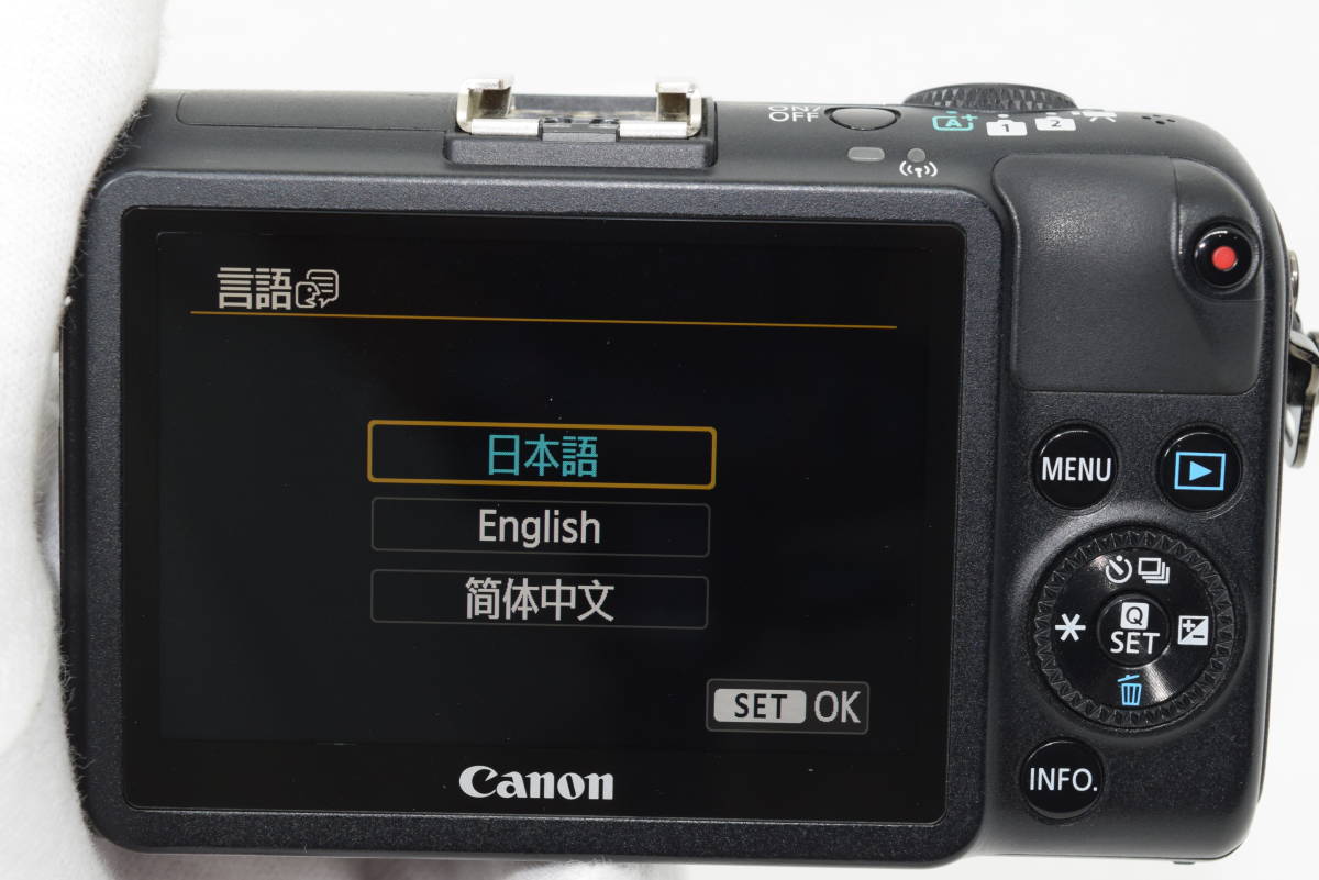 ヤフオク! - Canon EOS M2 18.0MP Digital C...