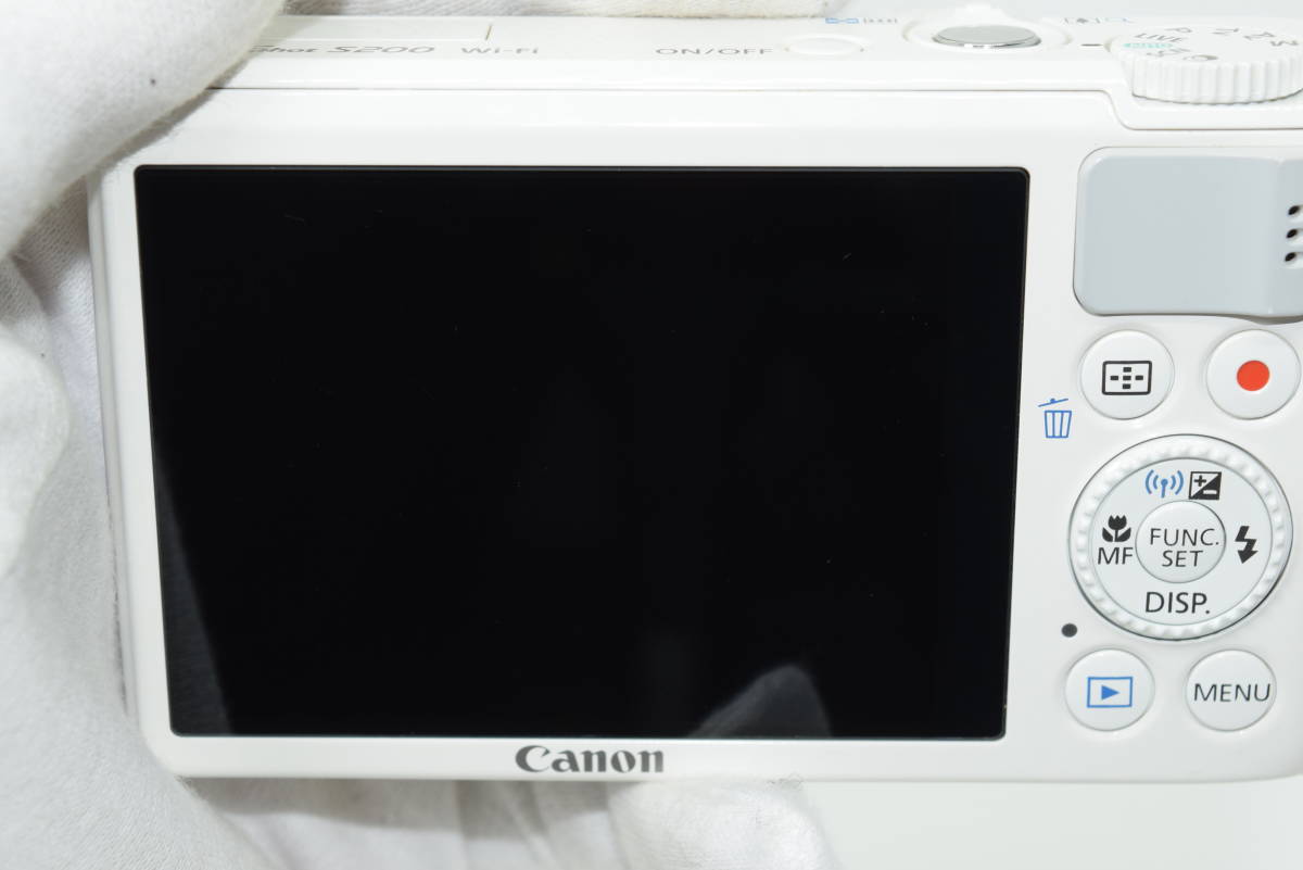Canon PowerShot S200 10.1 Mega Pixels Digital Camera White [美品] #804A_画像6