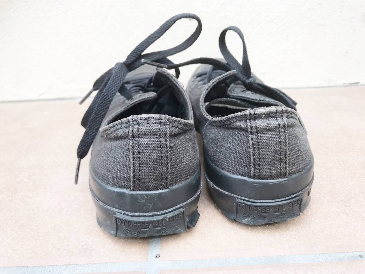 コンバース【CONVERSE】紐靴・スニーカー：ブラック　24cm_画像5