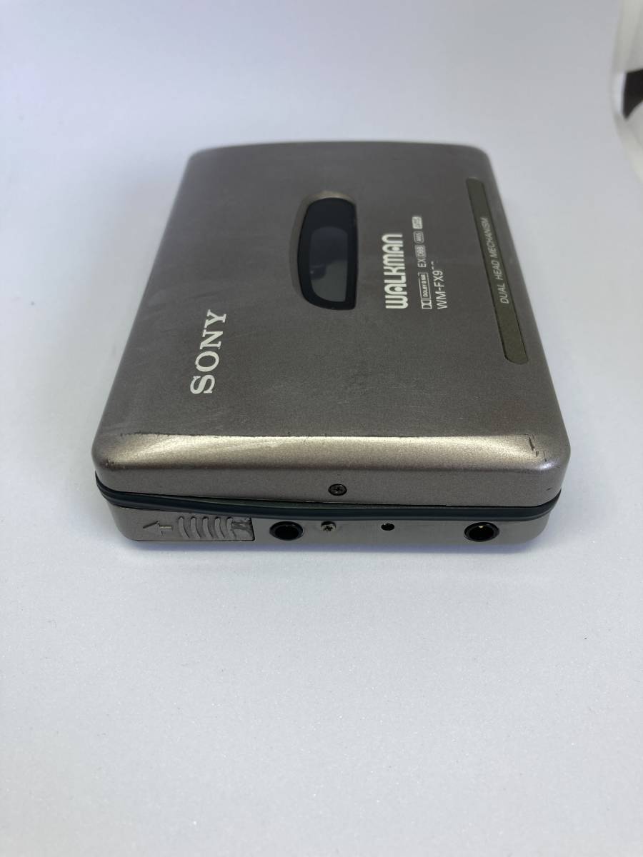 動作品 ソニー ウォークマン SONY WALKMAN チューナー付カセットプレーヤー WM-FX999 リモコン・電池ボックス付き_画像5