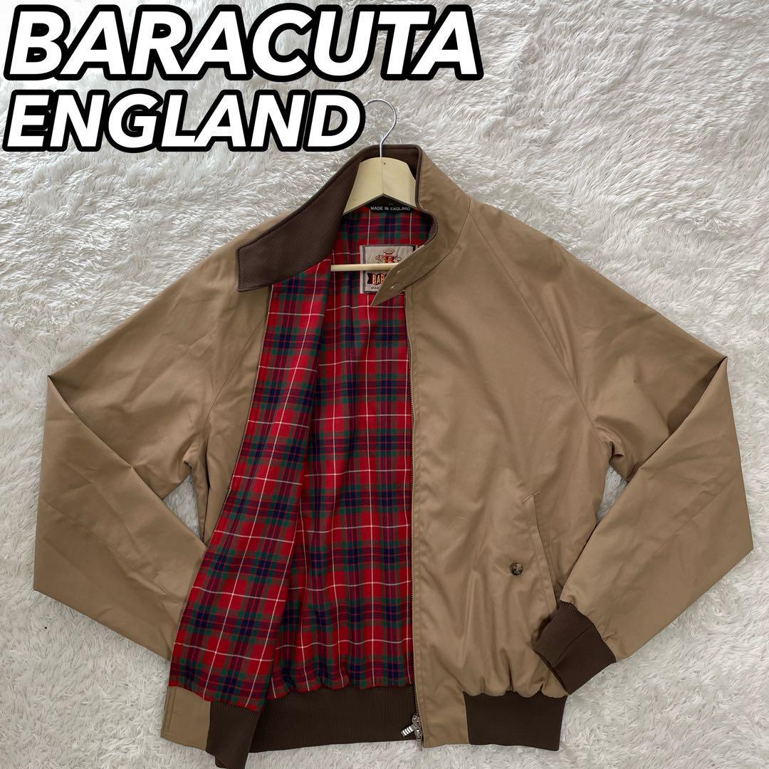 BARACUTA バラクータ 英国産 イングランド製 ENGLAND ブルゾン G9 ハリントンジャケット スイングトップ スウィング 男性 メンズ L