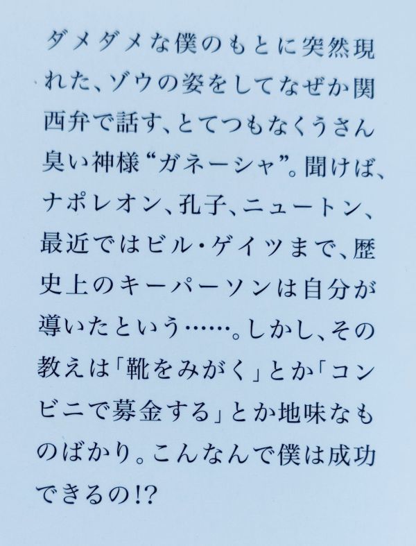 B10★夢をかなえるゾウ＋夢をかなえるゾウ 2★水野敬也 文庫本 2冊★送料160円～_画像4