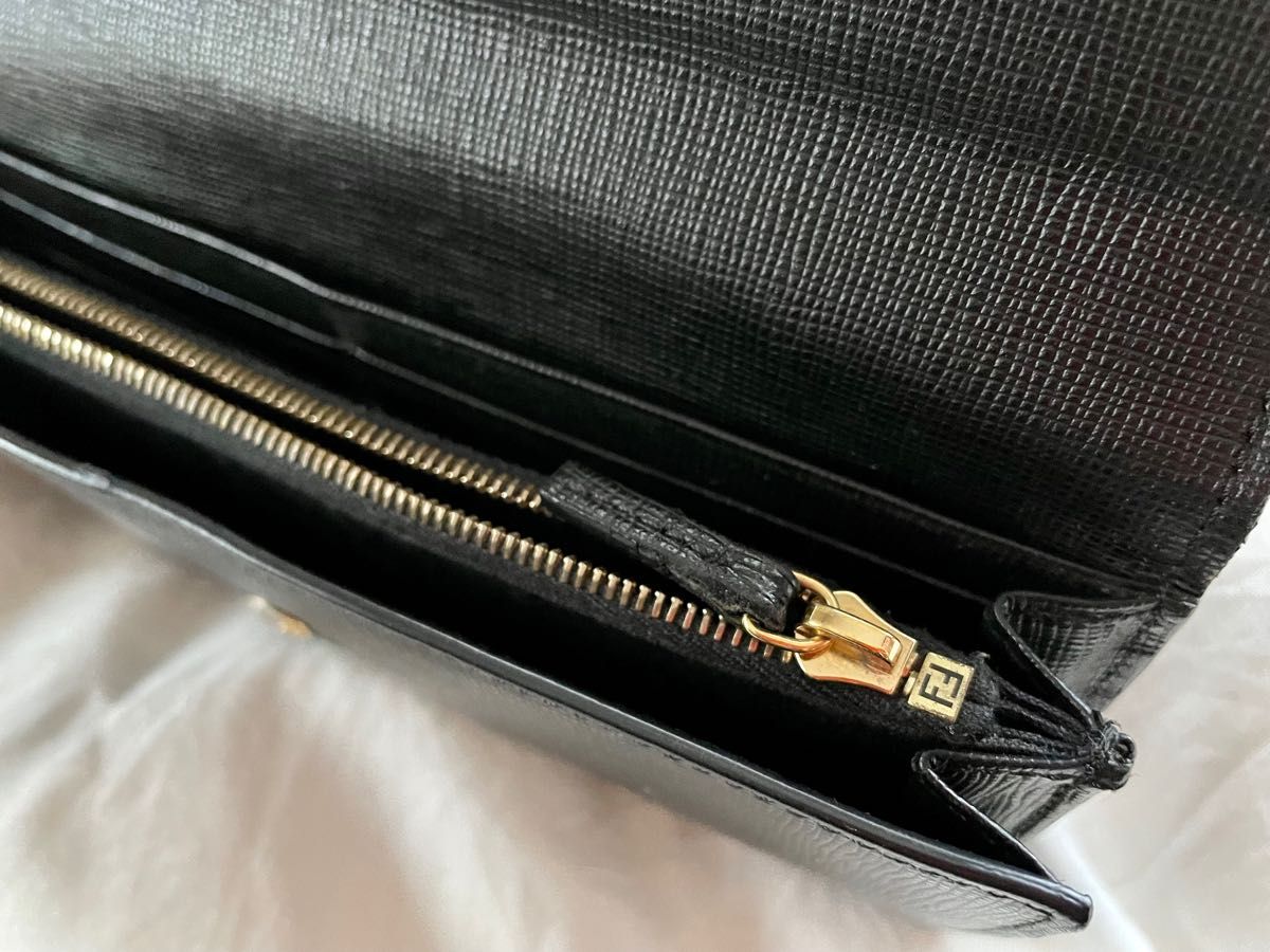 レア美品】フェンディ FENDI モンスター 長財布 ユニセックス レア美品】フェンディ FENDI モンスター 長財布 ユニセックス