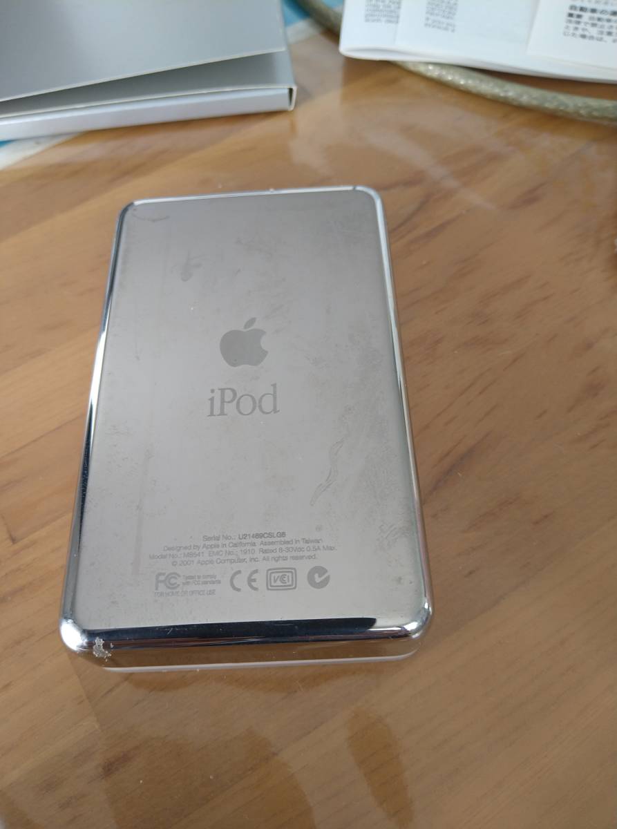 送料無料!貴重! 初代iPod Apple 第一世代 iPod 5GB M8513J/A 基本動作
