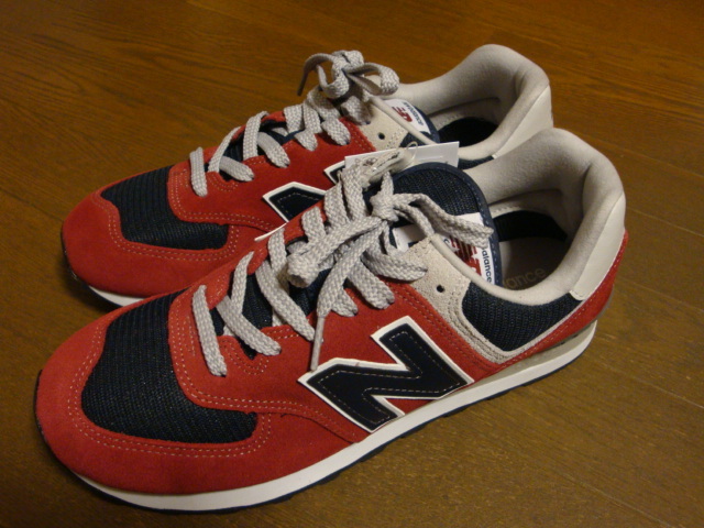 在庫一掃】 ☆NEW 【タグ付き・未使用新品】 RED/NAVY BALANCE