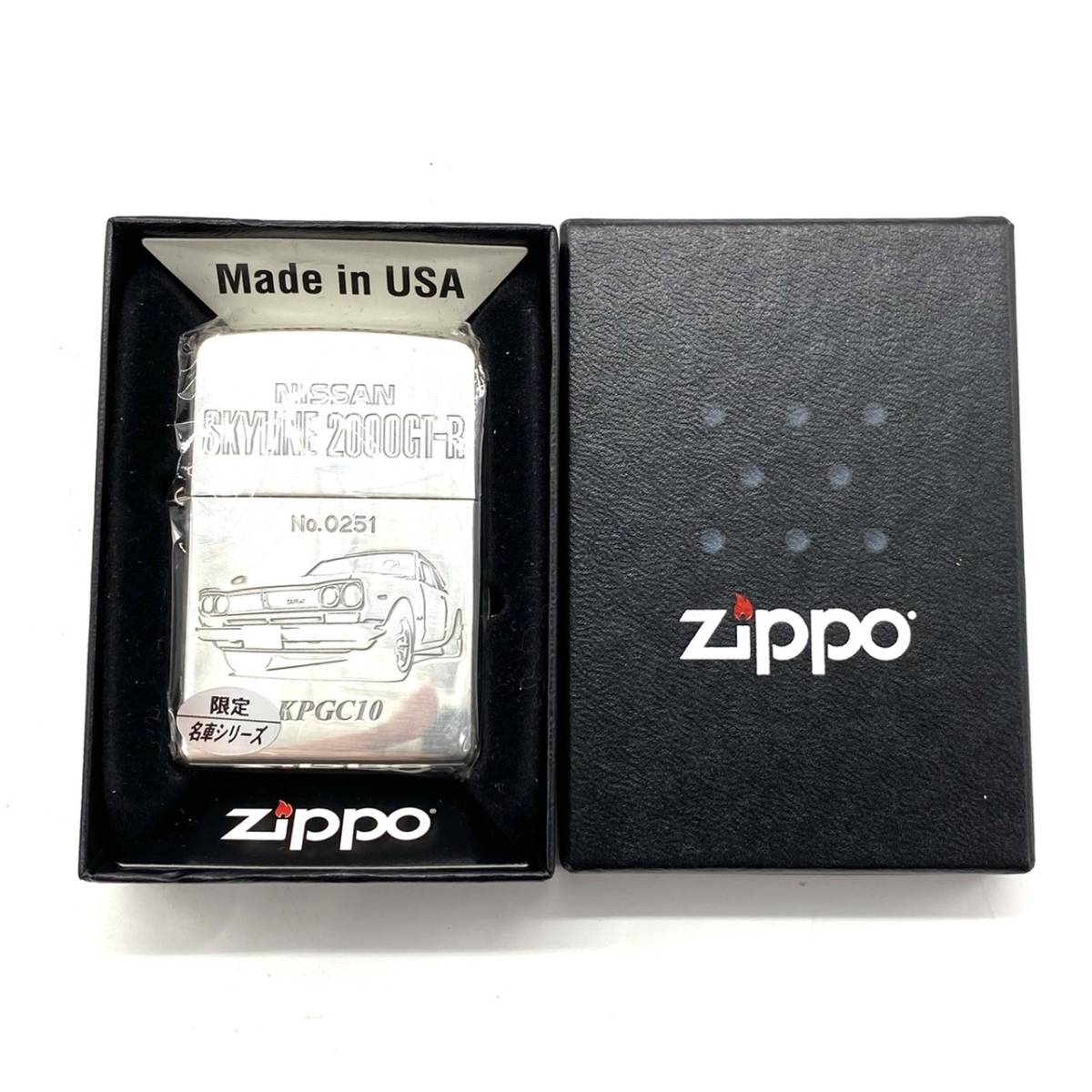 □【未使用】 Zippo ジッポ ジッポー 限定 名車シリーズ NISSAN