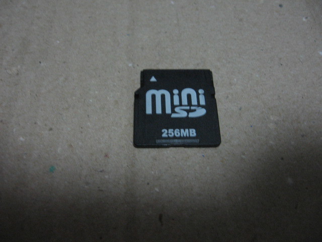 Minisd Card 256 МБ