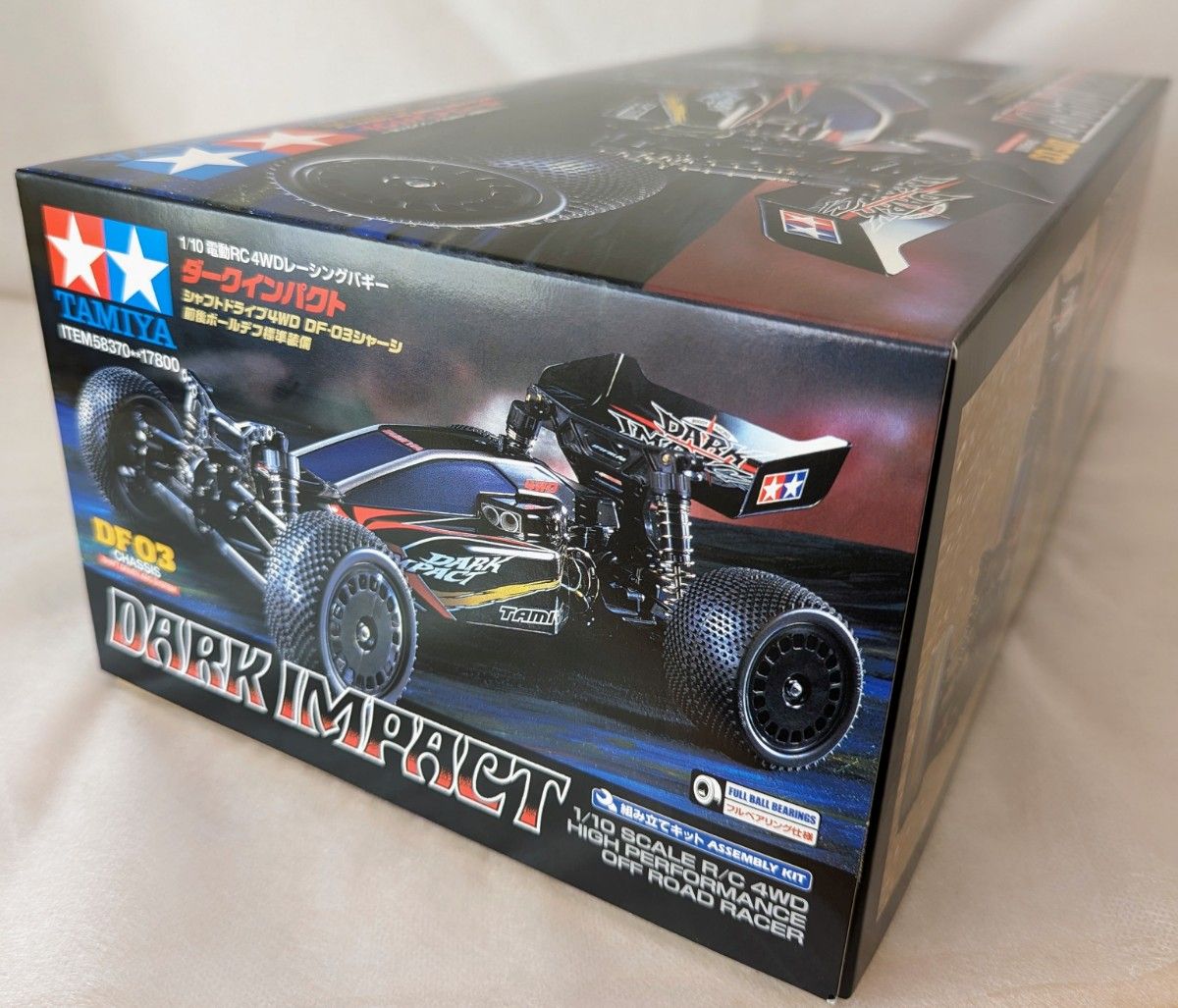 1/10RC ダークインパクト (DF-03シャーシ) 58370 組立済み 未 1/10RC ダークインパクト (DF-03シャーシ) 58370 組立済み 未