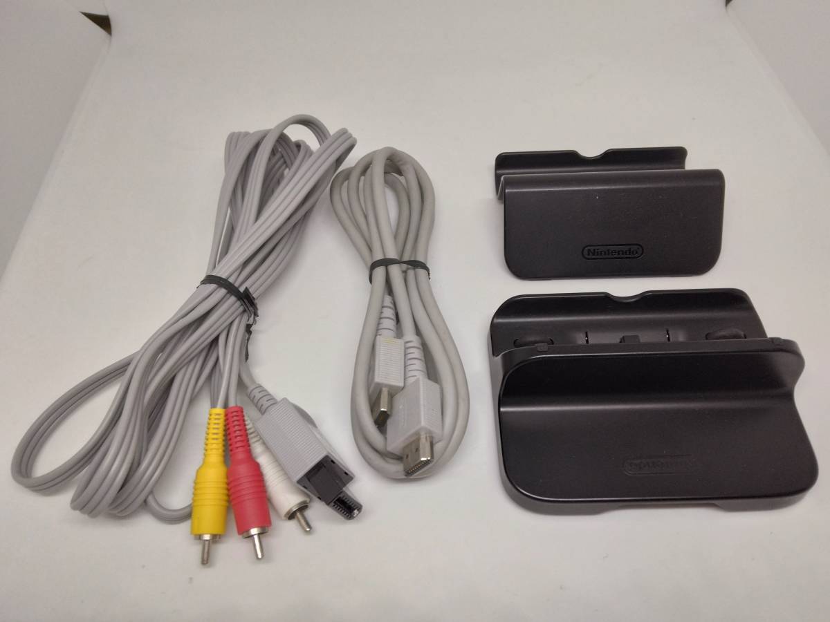 [動作確認済] WiiU 32GB ACアダプタ HDMIケーブル ゲームパッド スタンド Wiiリモコン センサーバー_画像7