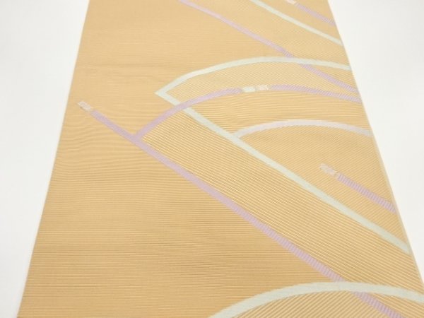 最新発見 ys6792624; 宗sou 抽象模様織出し名古屋帯【着】 仕立て