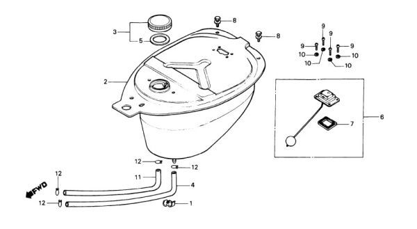 C50 スーパーカブ50 純正 L サイドカバー R110 モンツァレッド 左 カブ50 C70 スーパーカブ90 C90 スーパーカスタム HA02 赤カブ 取寄_Ｃ50　Ｆ-12　タンク