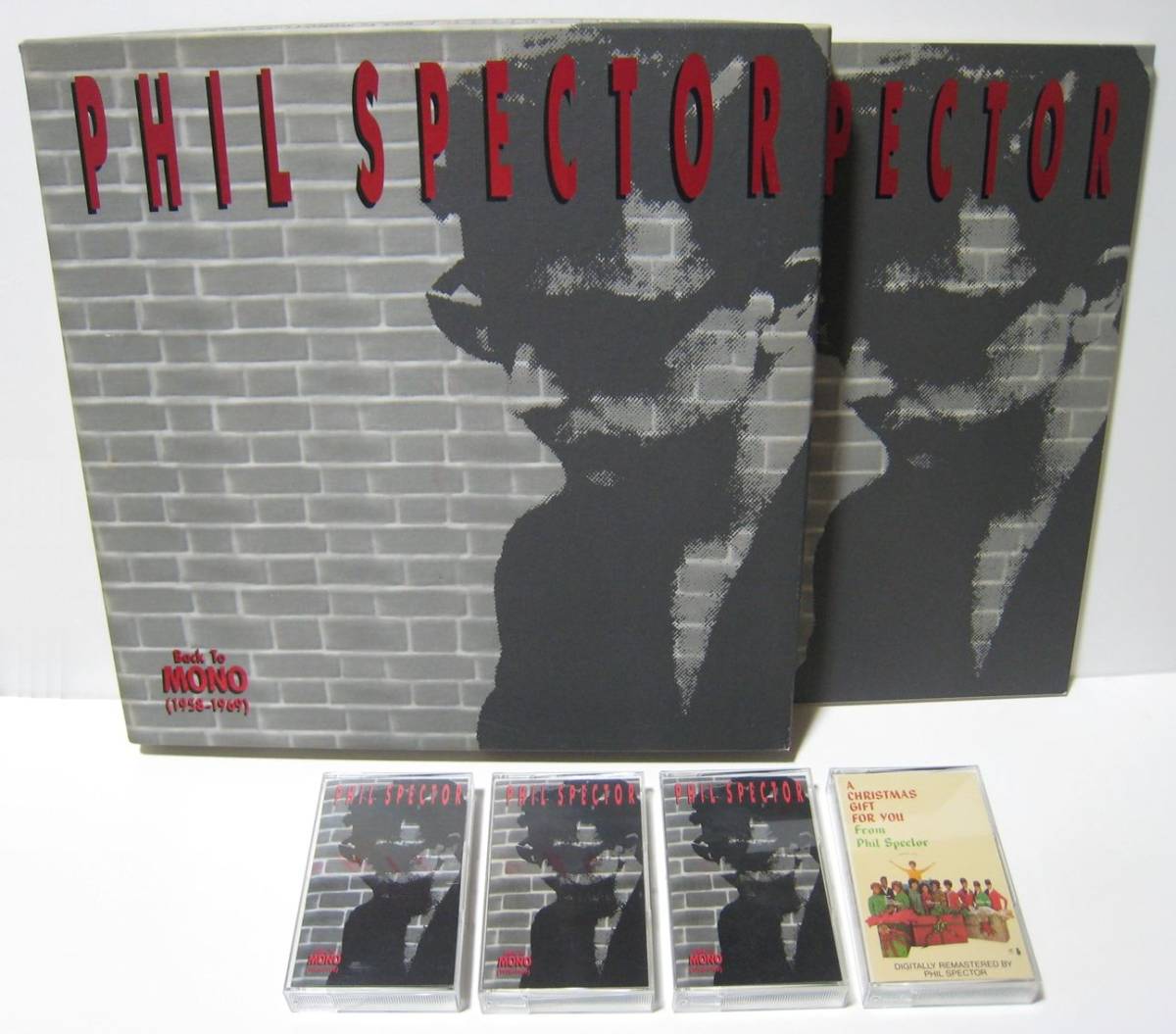 【カセットテープ】 PHIL SPECTOR / BACK TO MONO (1958-1969) US版 4本組ボックスセット フィル・スペクター