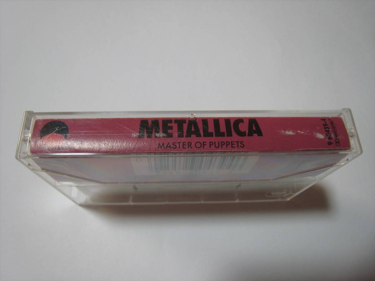 [ кассетная лента ] METALLICA / MASTER OF PUPPETS US версия Metallica metal * тормозные колодки 