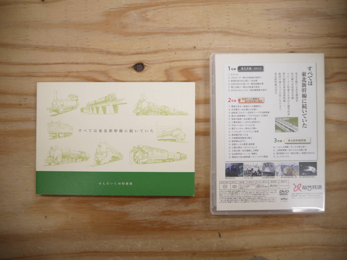 東北新幹線物語 "ひかりは北へ"の時代 ナレーション：古谷徹 DVD ブックレット付_画像4