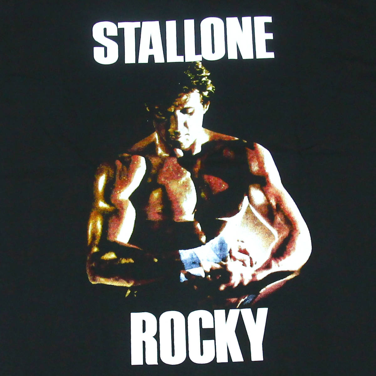 ロッキー シルヴェスター・スタローン ボクシング 映画Tシャツ ストリート系 人気 デザインTシャツ おもしろTシャツ メンズ 半袖 ★M735M_画像2