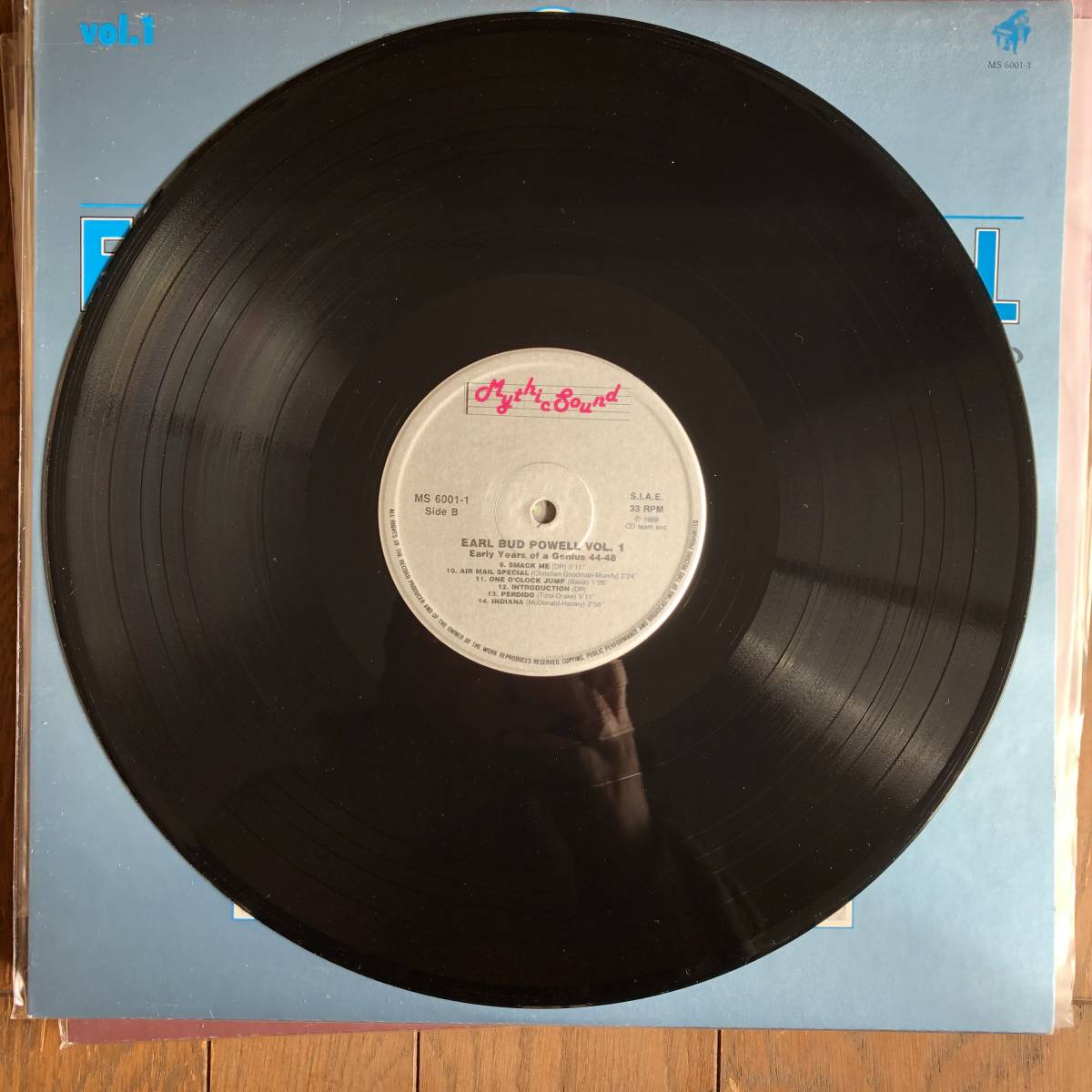 Earl Bud Powell / Mythic Sound / 12インチ10枚セット/超美盤_画像3